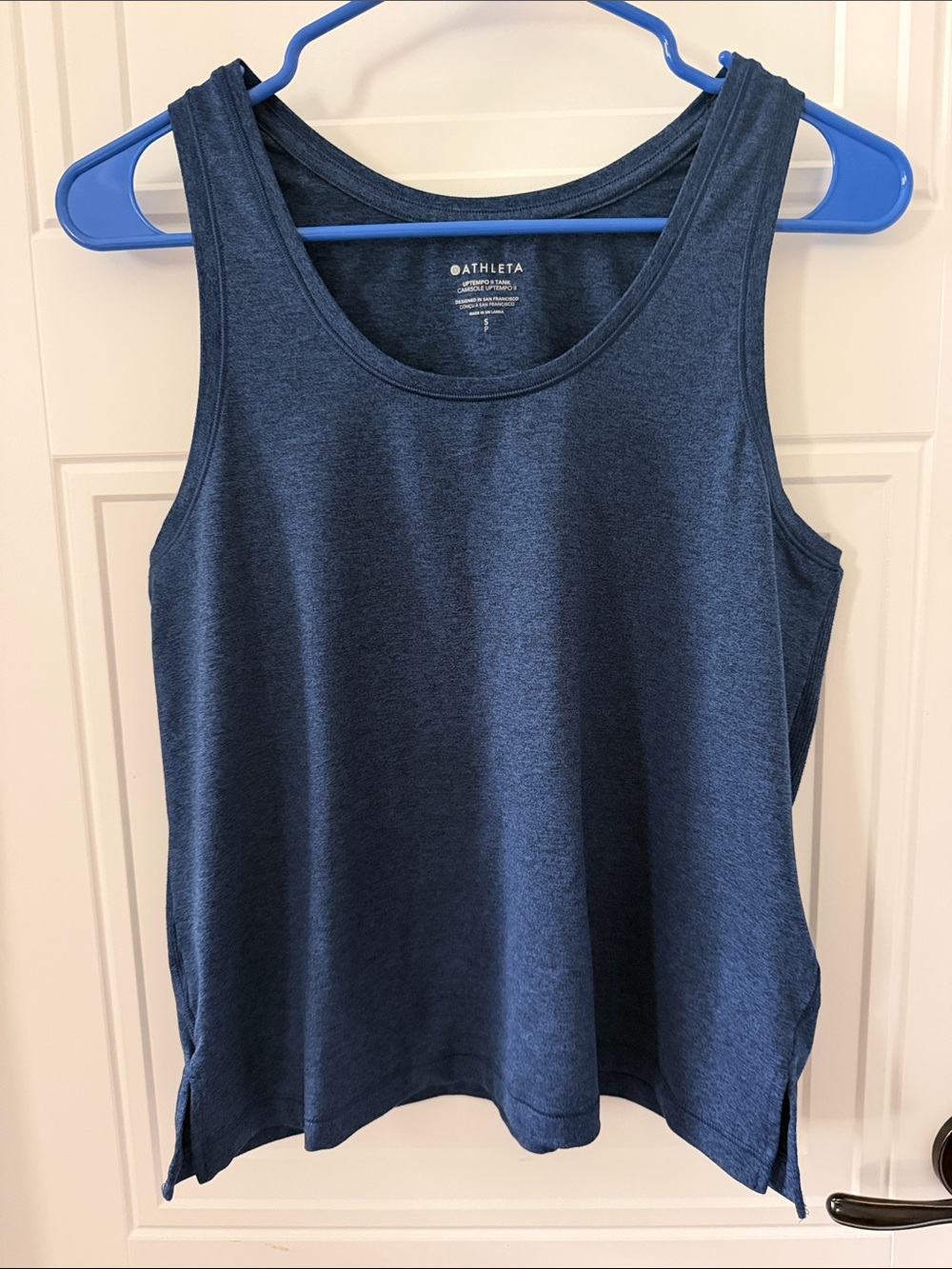 Athleta Uptempo II Navy Performance Tank